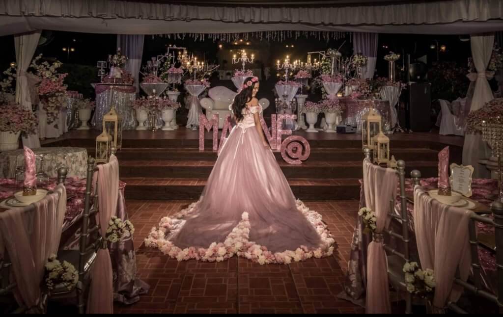 Debut reception at Mango Hills Garden